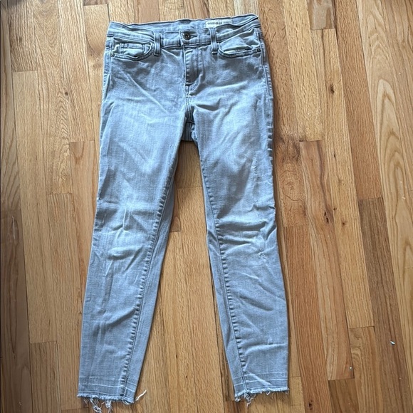 Pistola Light Gray Cropped Jeans - Picture 1 of 7